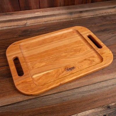 Cherry Barbecue Board with handles