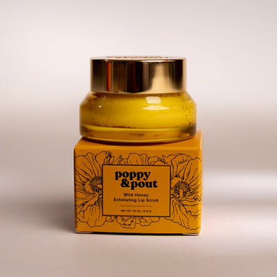 Poppy & Pout Wild Honey Lip Scrub