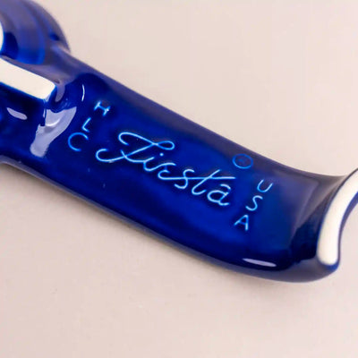 Fiesta twilight blue spoon rest. Brand on bottom.