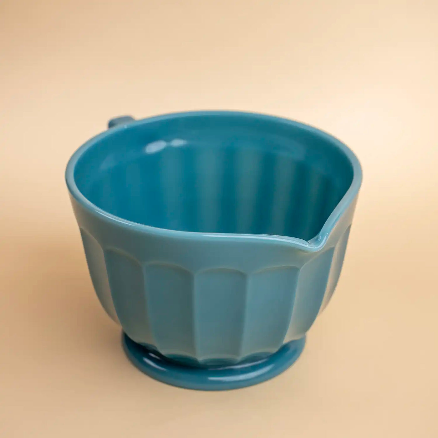 Mosser Glassware Georgia Blue Collection Batter Bowl