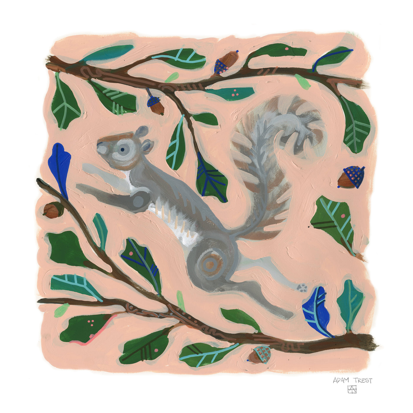 Adam Trest Songbird Symphony | Squirrel Print