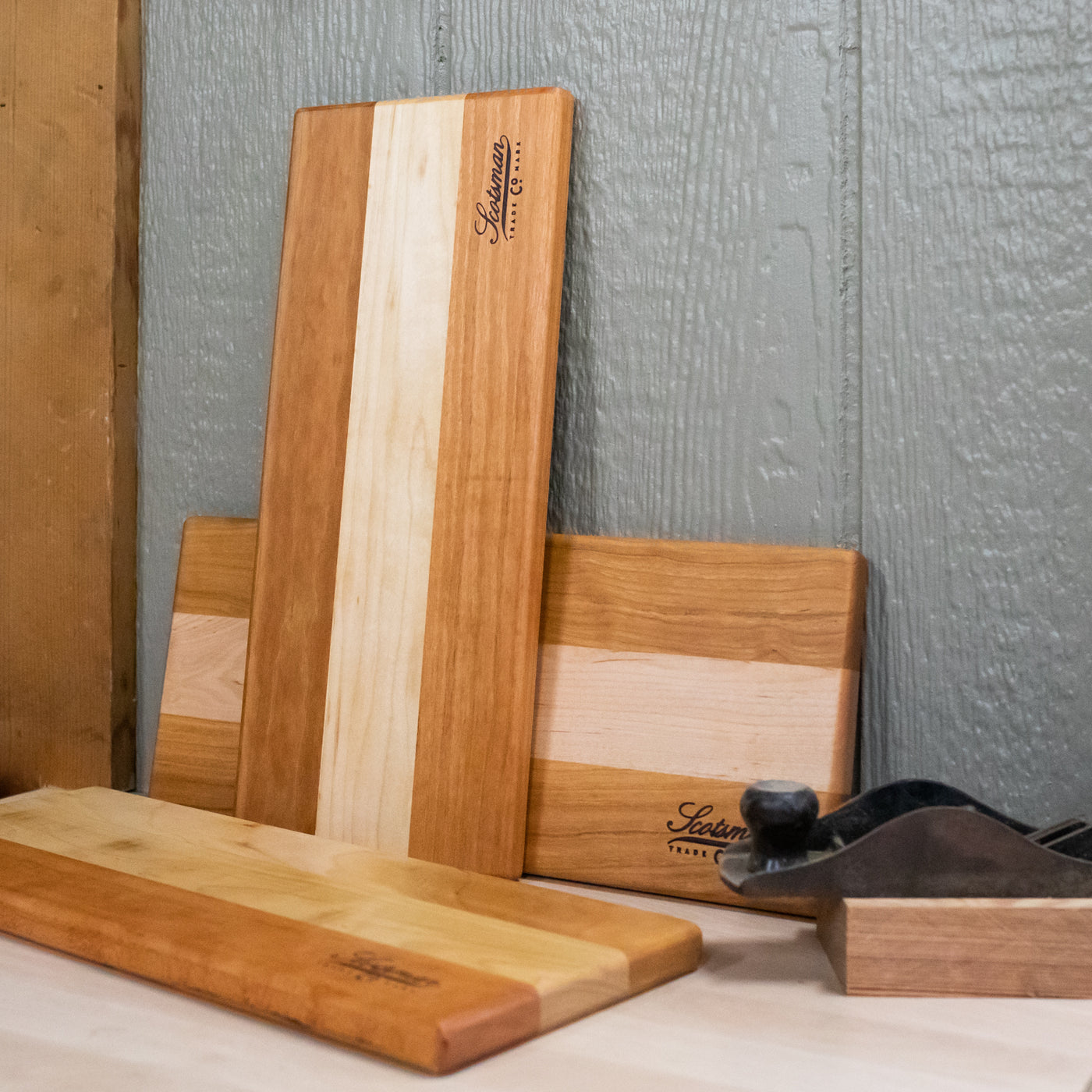 Cherry and Maple Serving Board