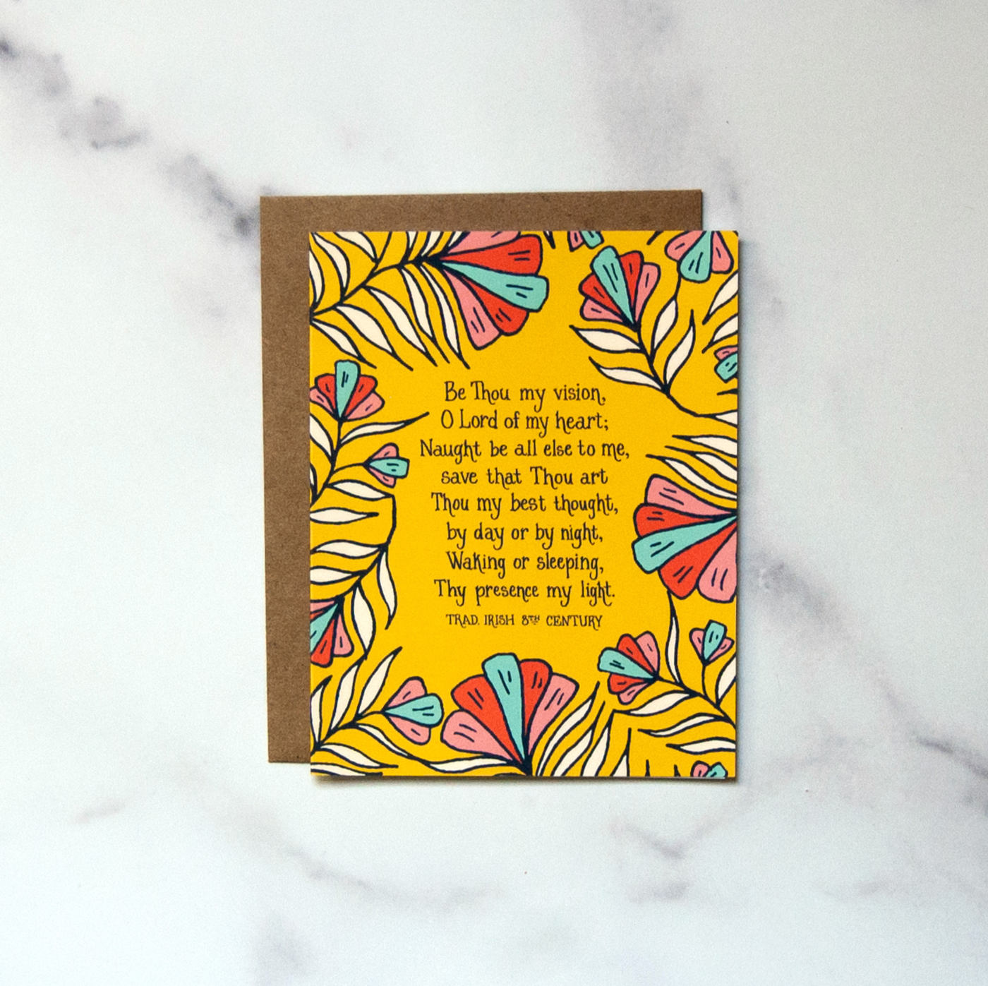 Be Thou My Vision Greeting Card