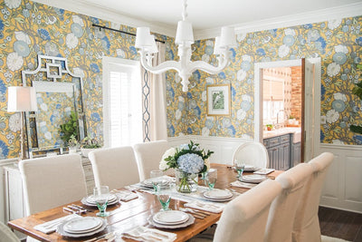 Erin Napier's Gift of Perfectly Combining Wallpaper and Paint Colors