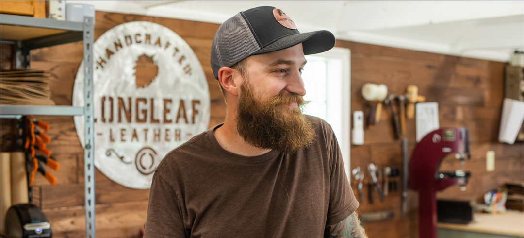 Meet Our American Makers: Dustin from Longleaf Leather Co.