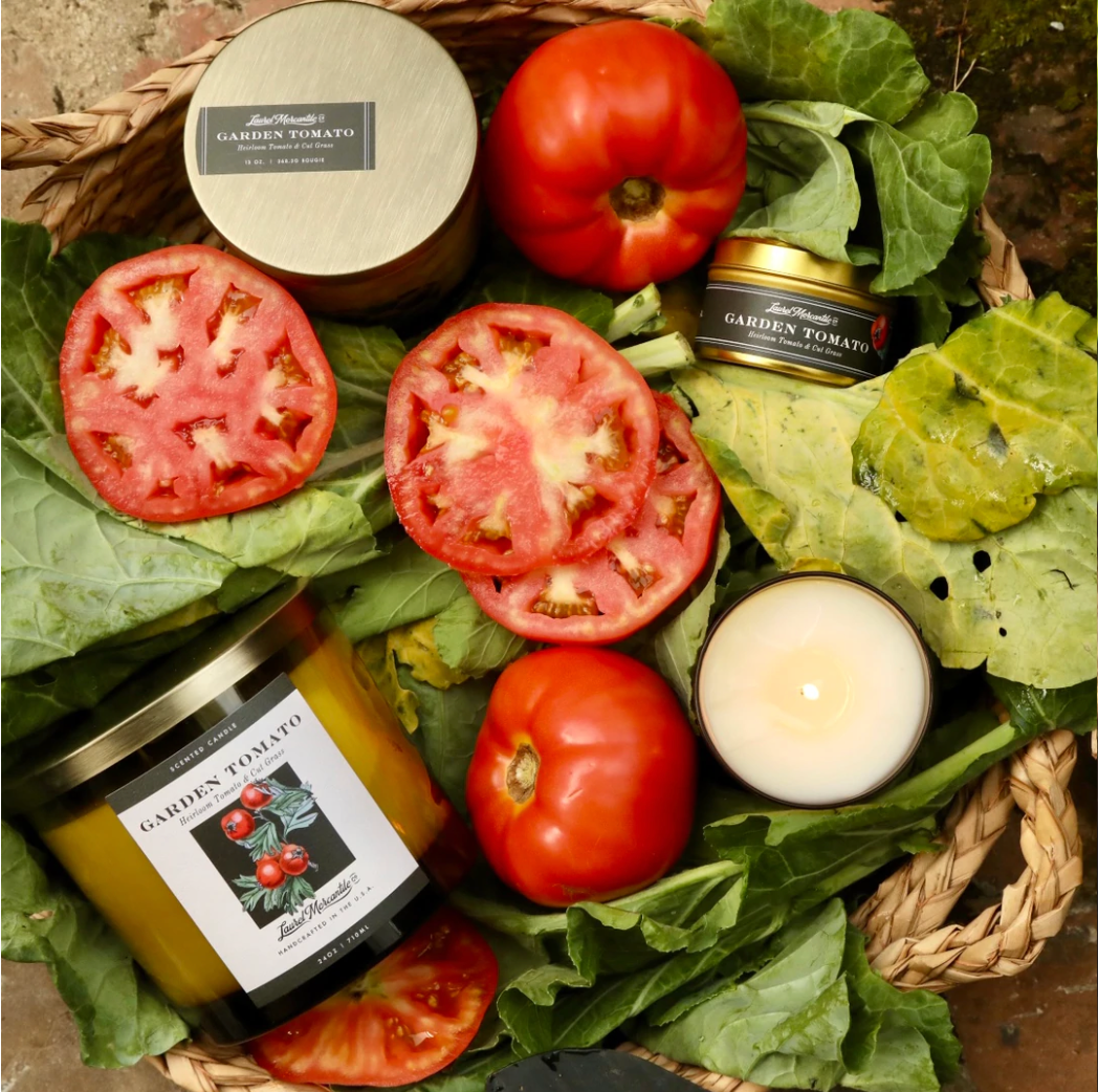 Erin's Garden Tomato Candle Inspired by Her Daddy