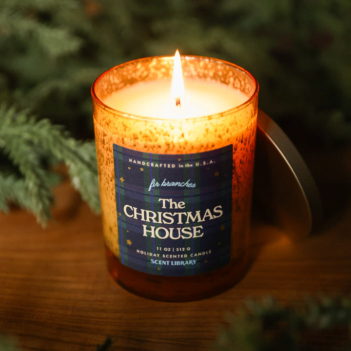 The Christmas House Candle