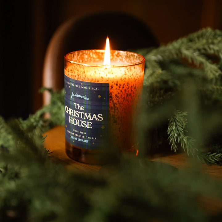 The Christmas House Candle