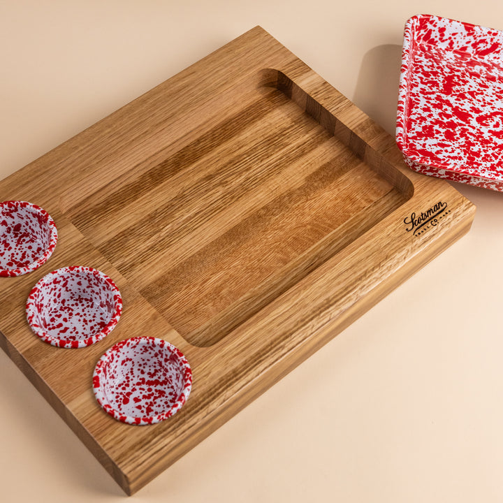 White Oak Dipping Tray