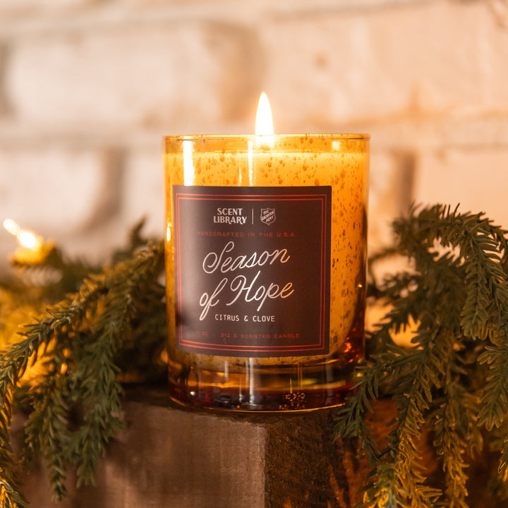 Season of Hope Candle | Red