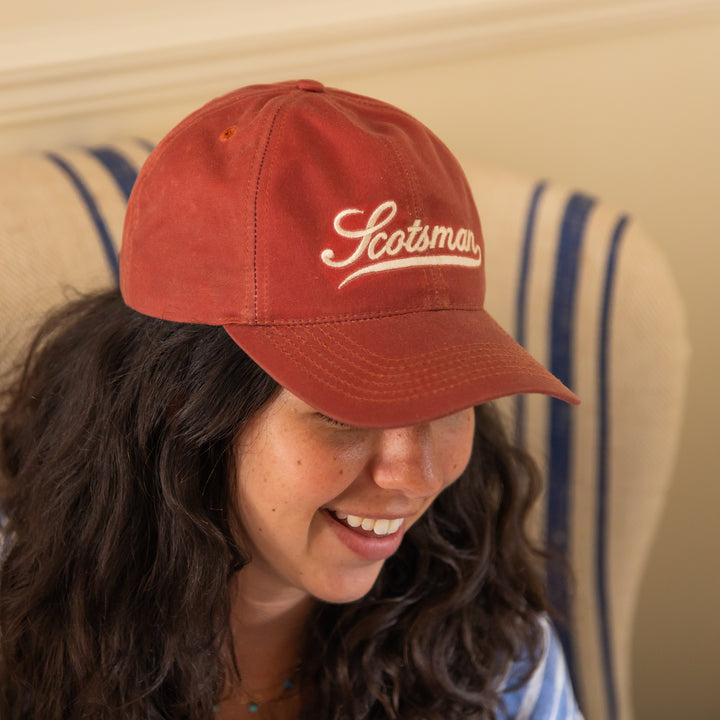 Scotsman Co. Red Waxed Cotton Cap