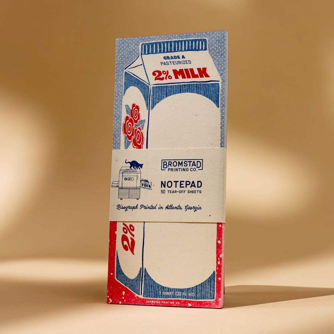 2% Milk Notepad