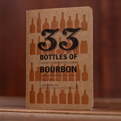 33 Bottles of Bourbon Tasting Notebook