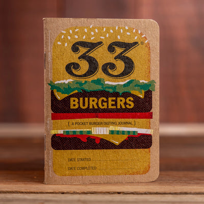 33 Burgers Tasting Notebook