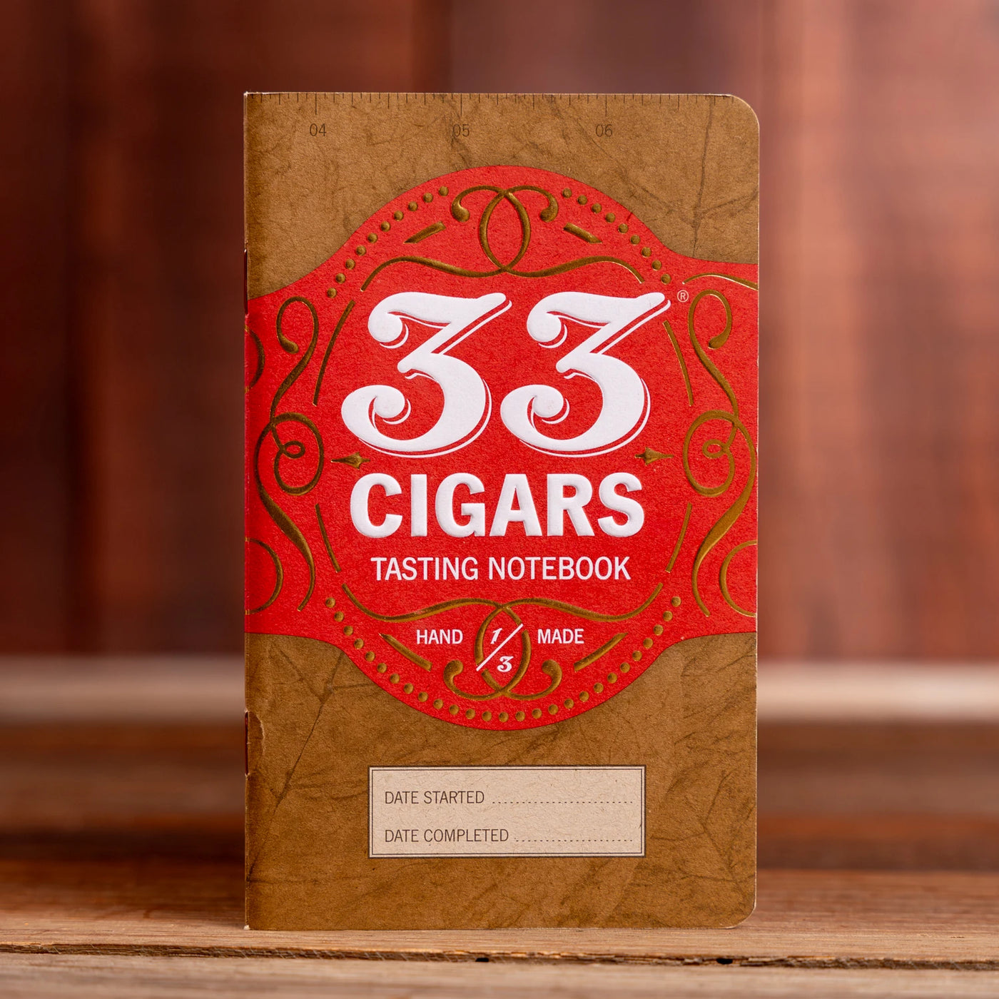 33 Cigars Tasting Notebook