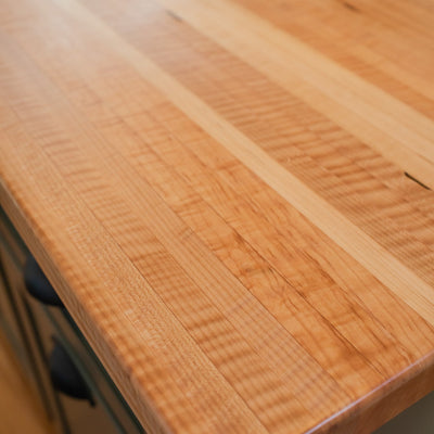Curly Maple Island Top