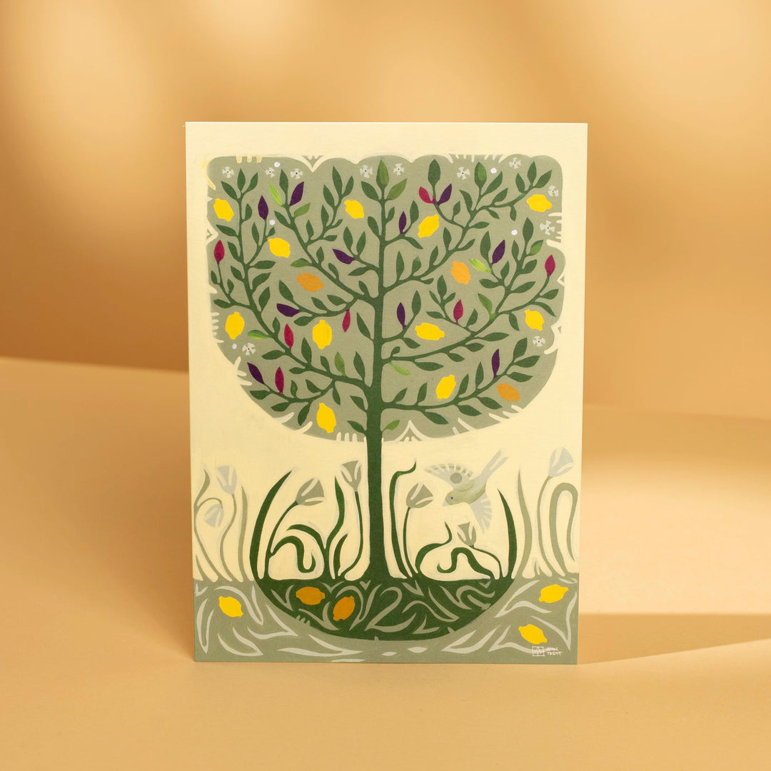 Adam Trest Stationery | Citrus Orchard Flat Card