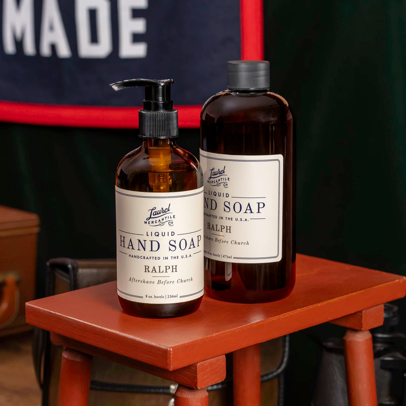 Ralph hand soap and refill