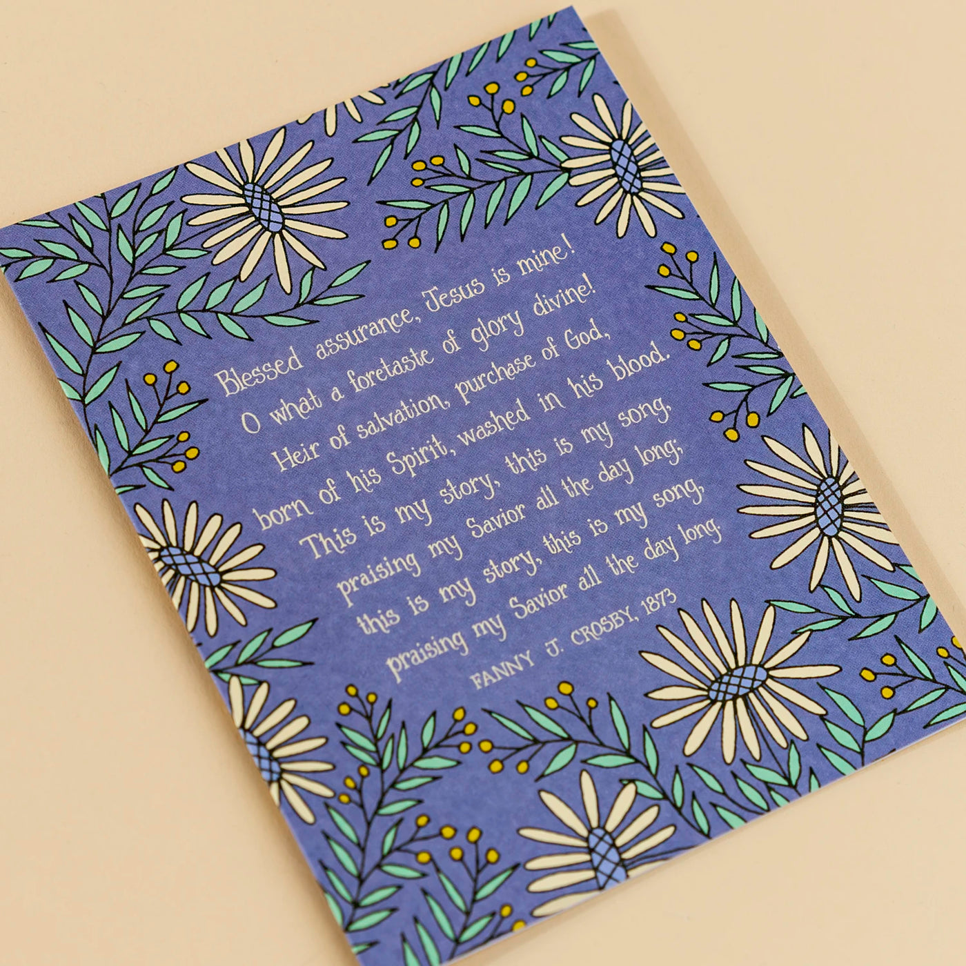 Blessed Assurance Greeting Card