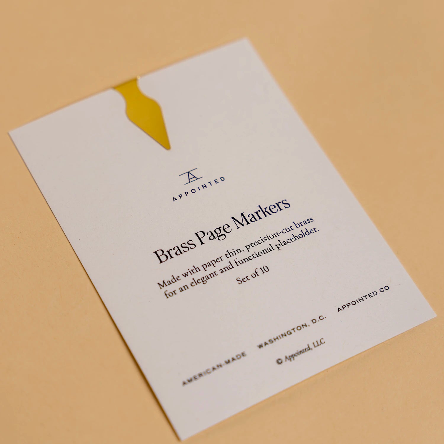 Brass Page Markers – Laurel Mercantile