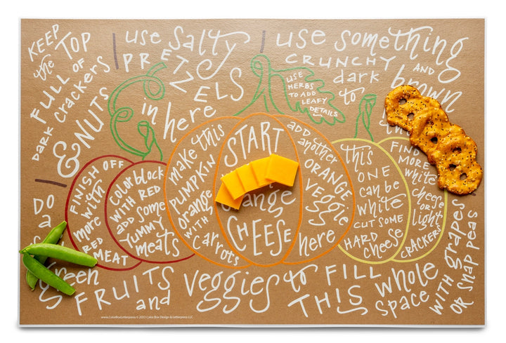 Charcuterie Cheat Sheet - Pumpkins