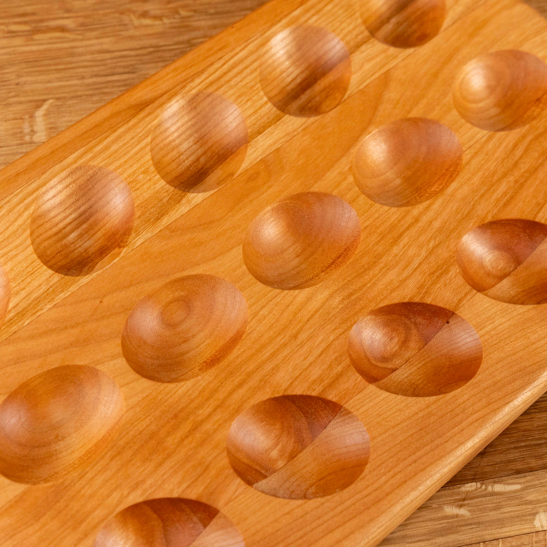 Cherry Deviled Egg Tray | 18 egg