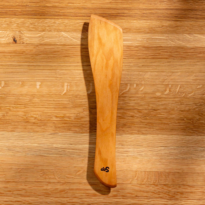 Cherry Dual-Ended Wooden Spatula