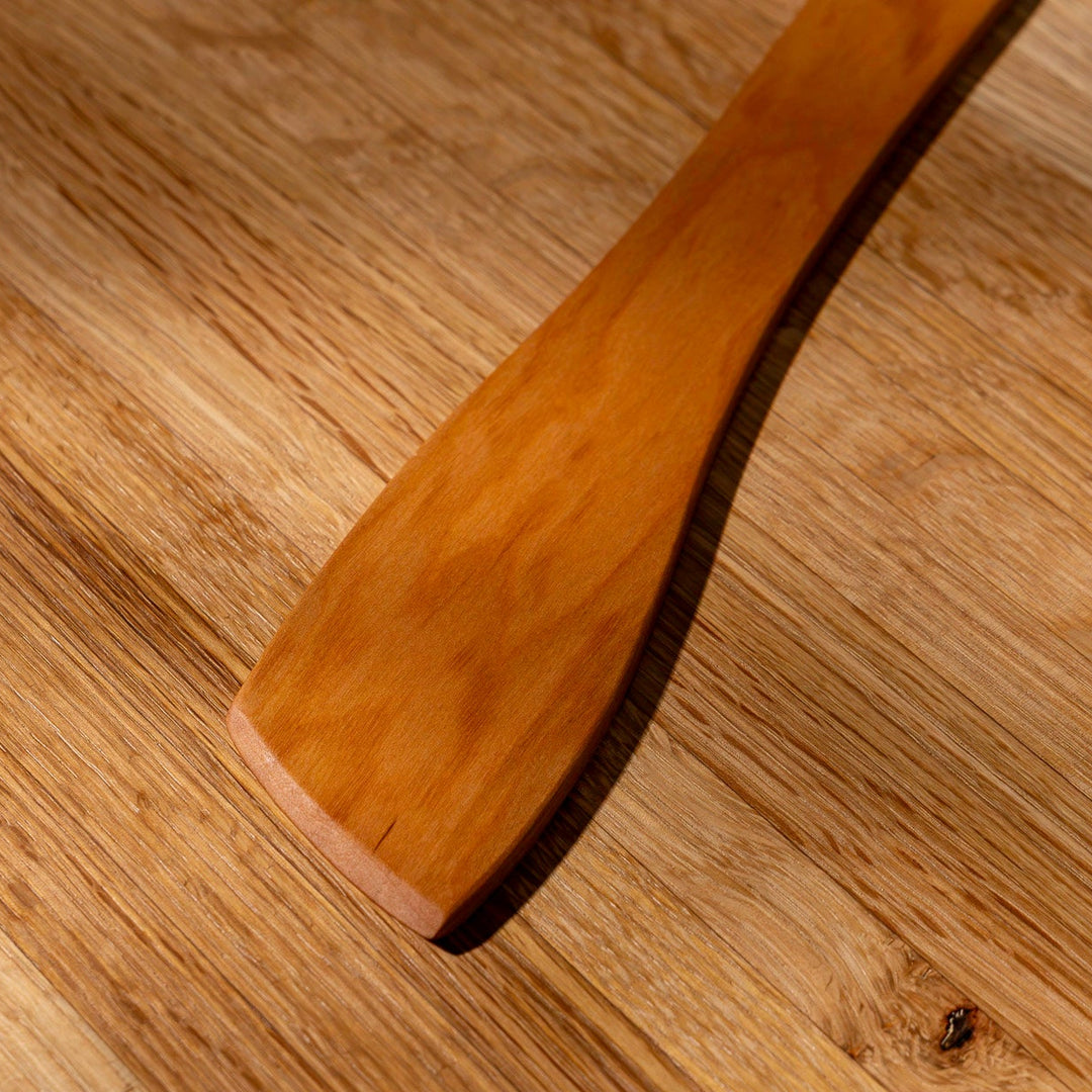 Cherry Dual-Ended Wooden Spatula