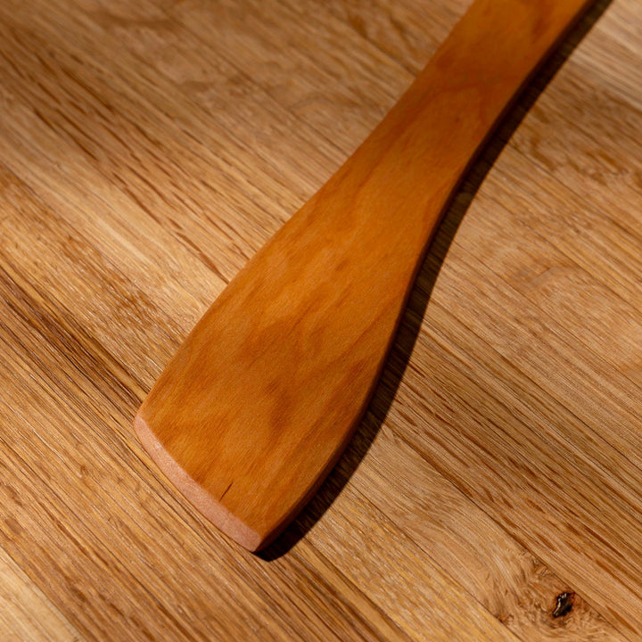 Cherry Dual-Ended Wooden Spatula