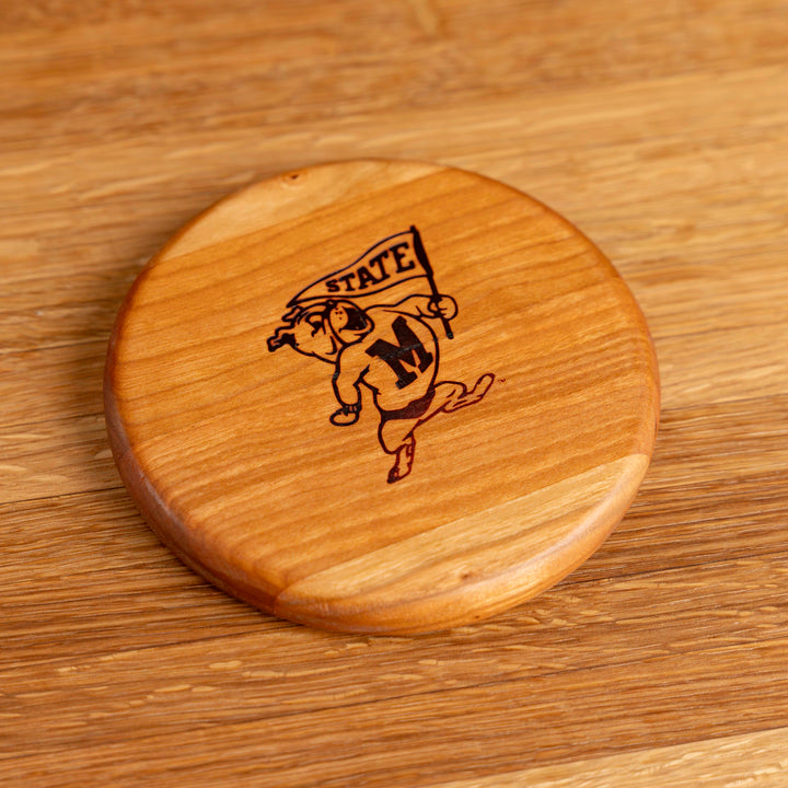 Cherry Mississippi State Coaster | Bully with Flag