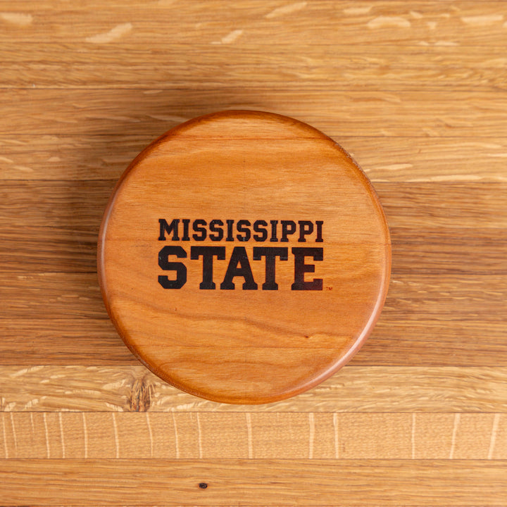 Cherry Mississippi State Coaster | Mississippi State Stacked