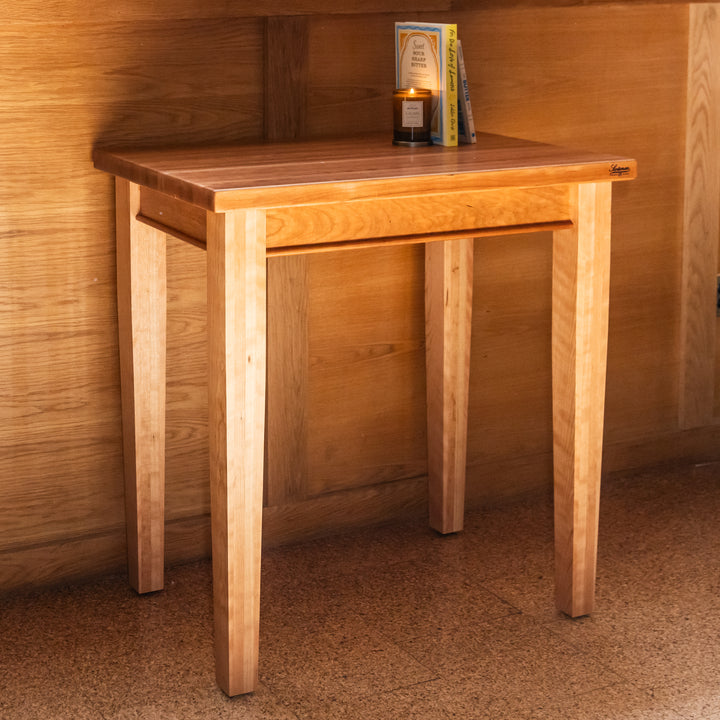 Cherry Prep Island Table | Natural