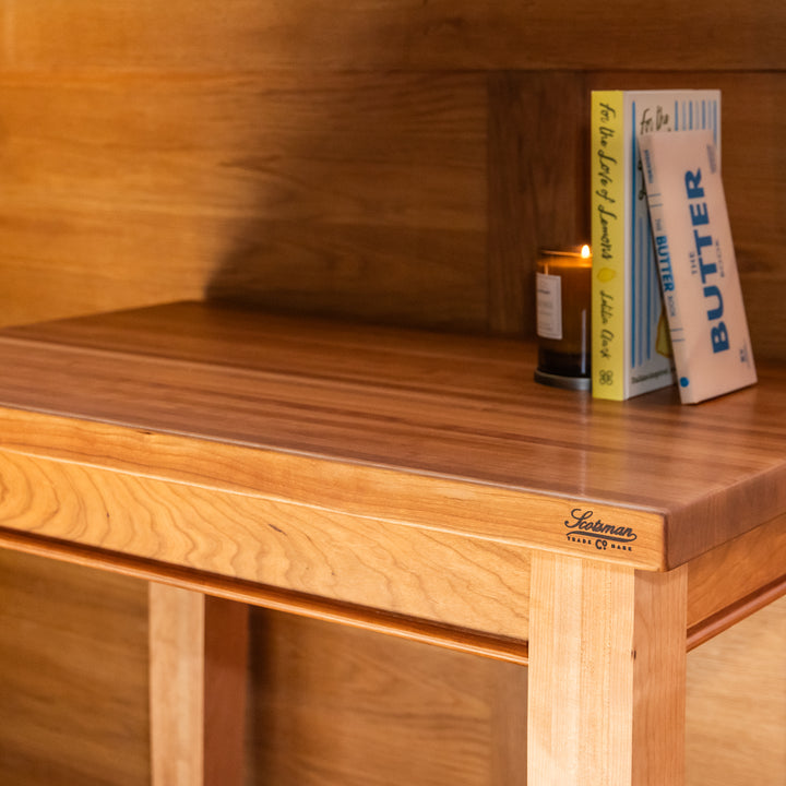 Cherry Prep Island Table | Natural