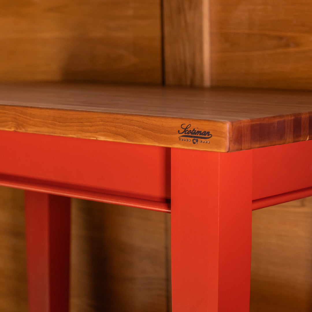Cherry Prep Island Table | Painted