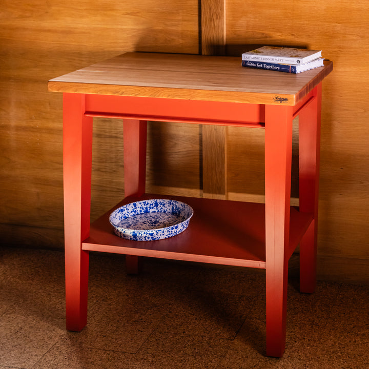 Cherry Prep Island Table | Painted