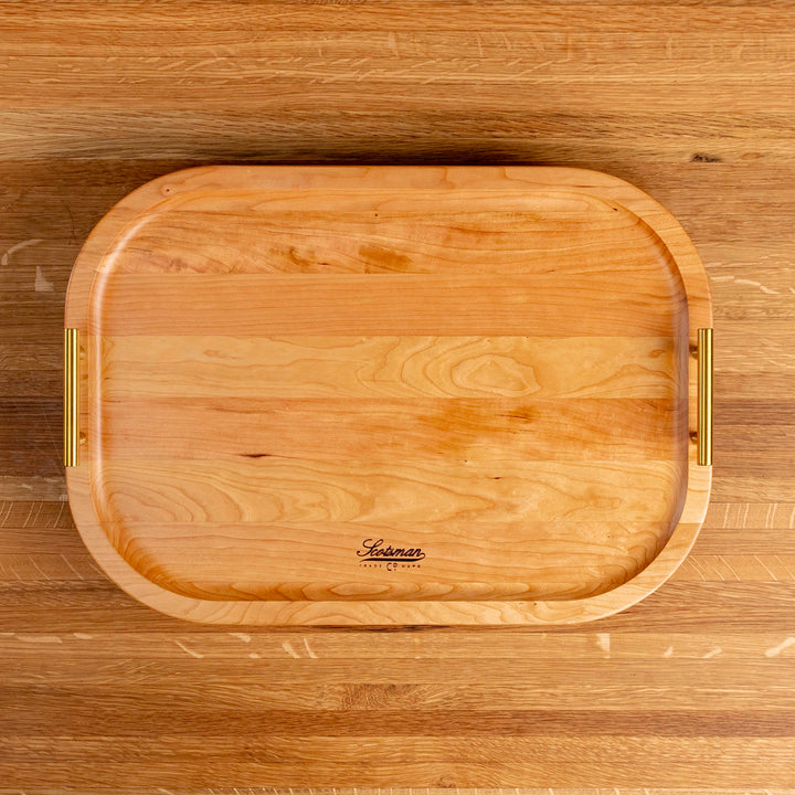 Cherry Rectangle Serving Tray