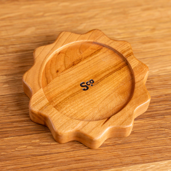 Scalloped Candle Coaster