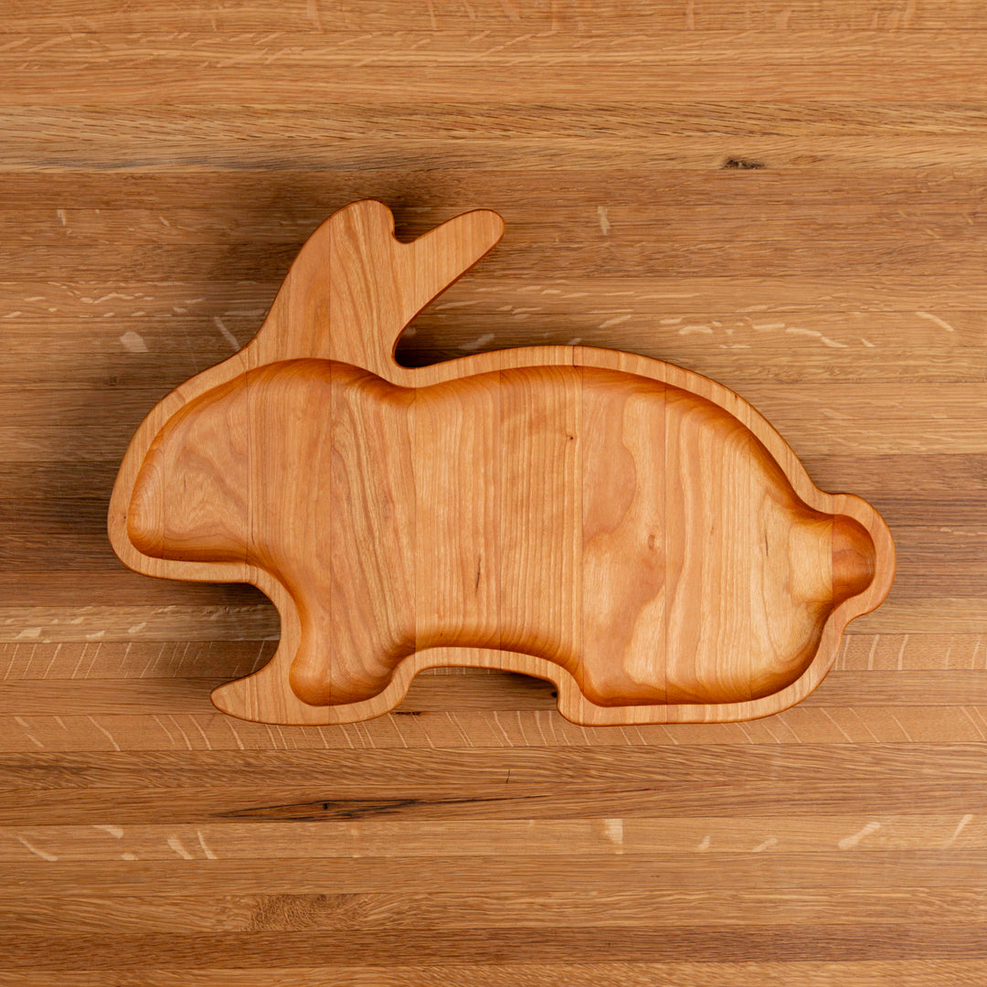 Cherry Sitting Bunny Carving Board