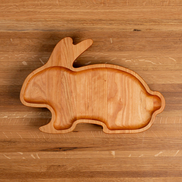 Cherry Sitting Bunny Carving Board