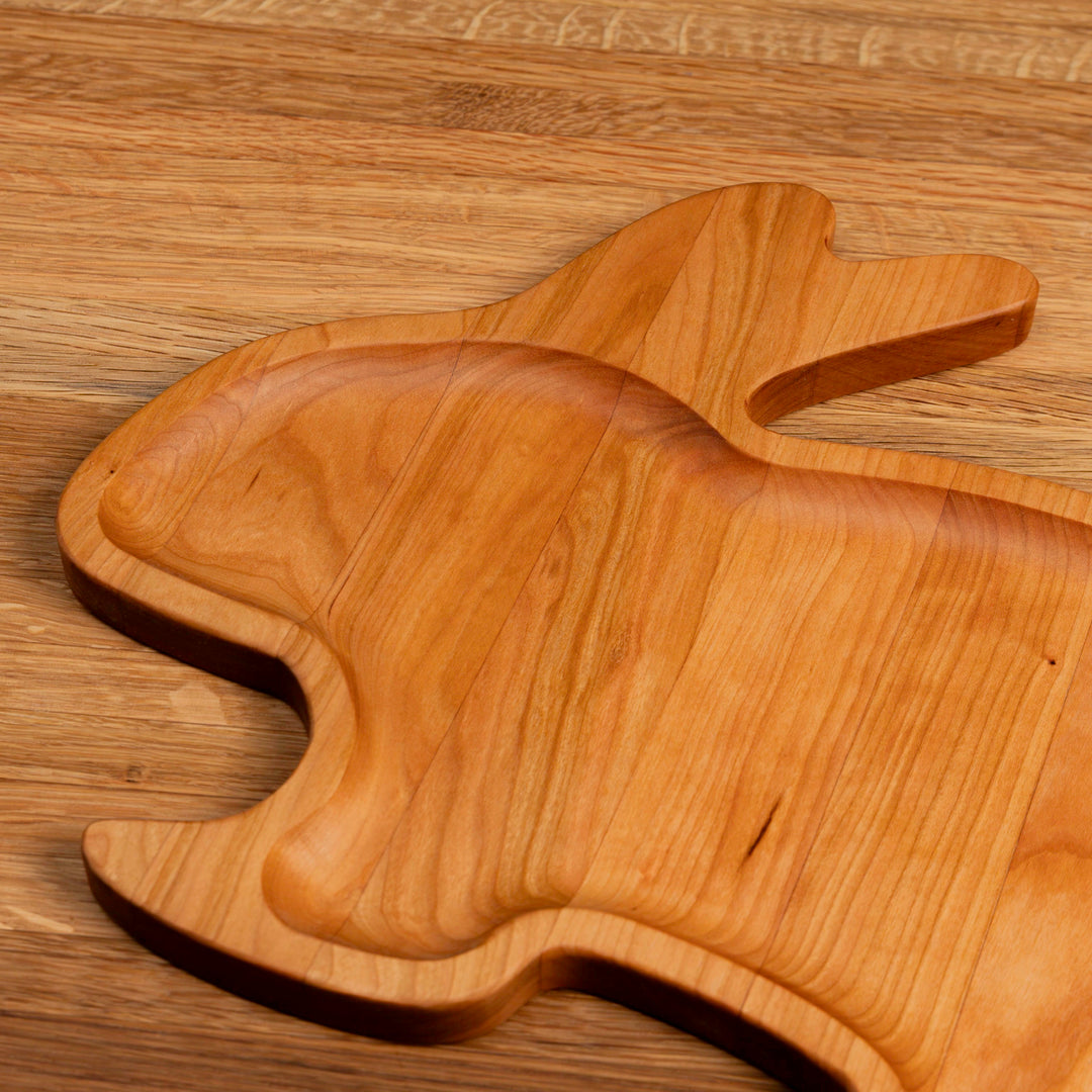 Cherry Sitting Bunny Carving Board