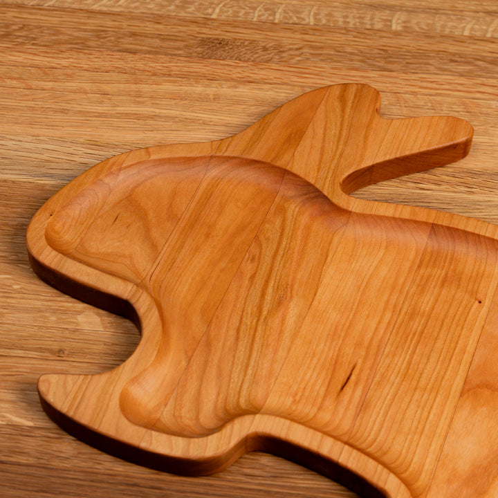 Cherry Sitting Bunny Carving Board