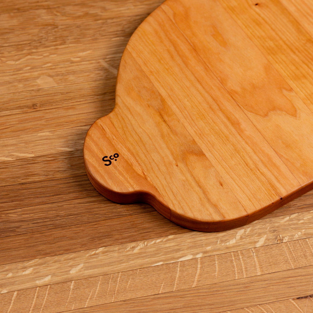 Cherry Sitting Bunny Carving Board
