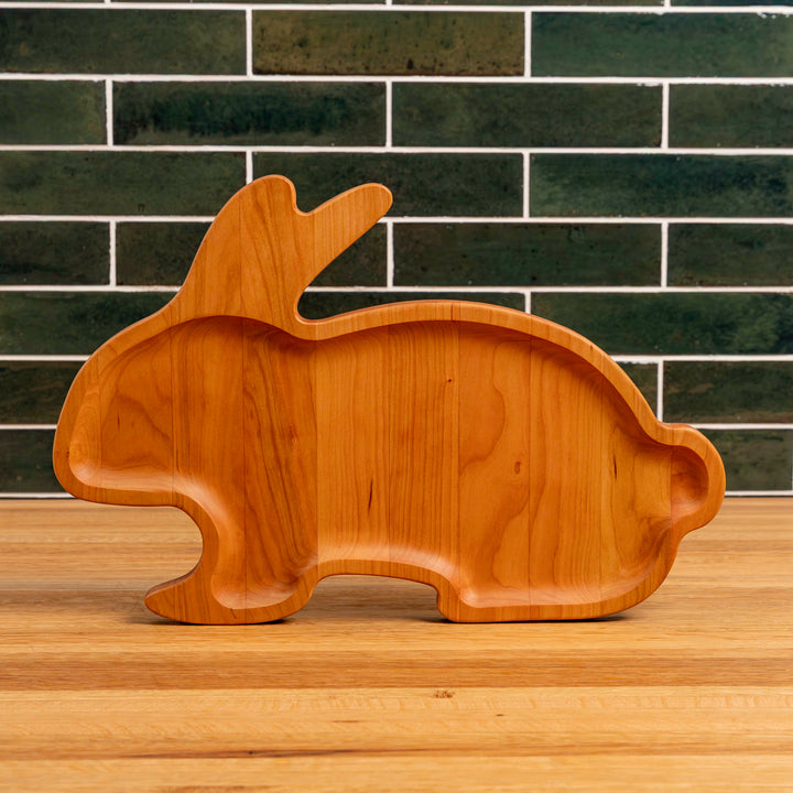 Cherry Sitting Bunny Carving Board
