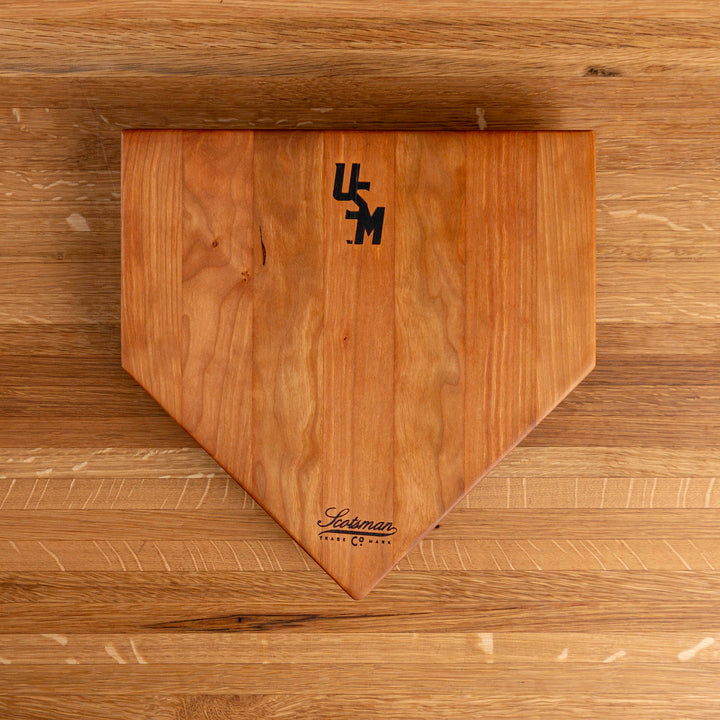 Cherry Southern Miss Home Plate Serving Board | USM