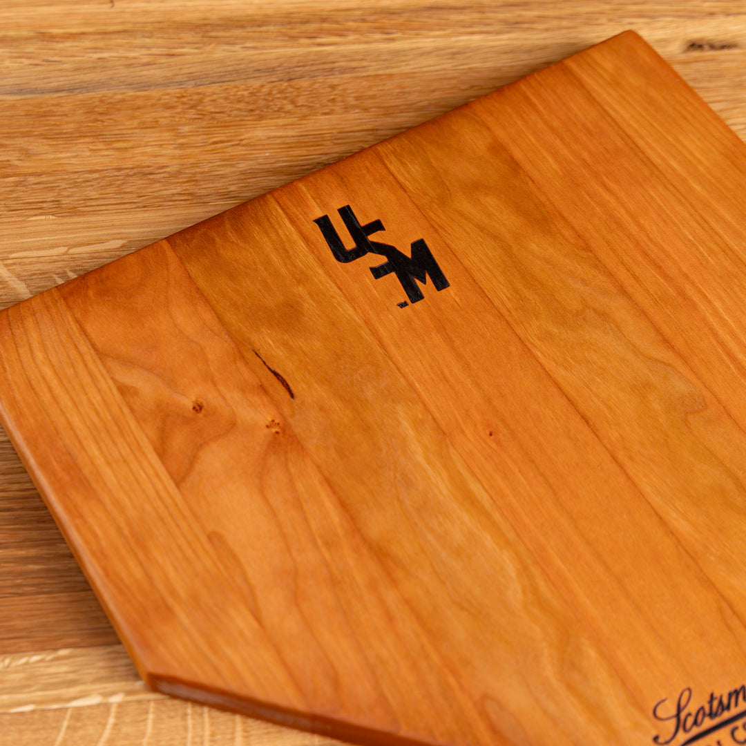 Cherry Southern Miss Home Plate Serving Board | USM