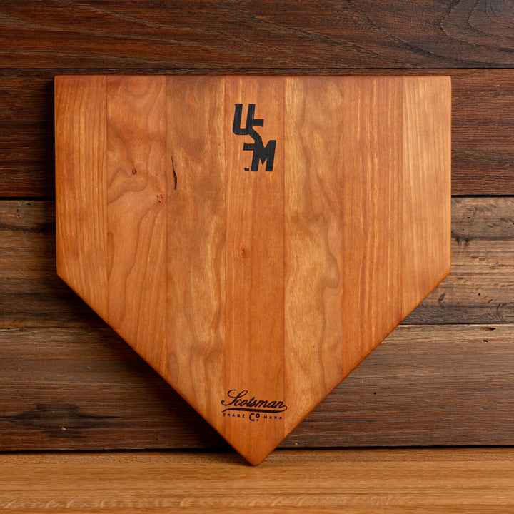 Cherry Southern Miss Home Plate Serving Board | USM