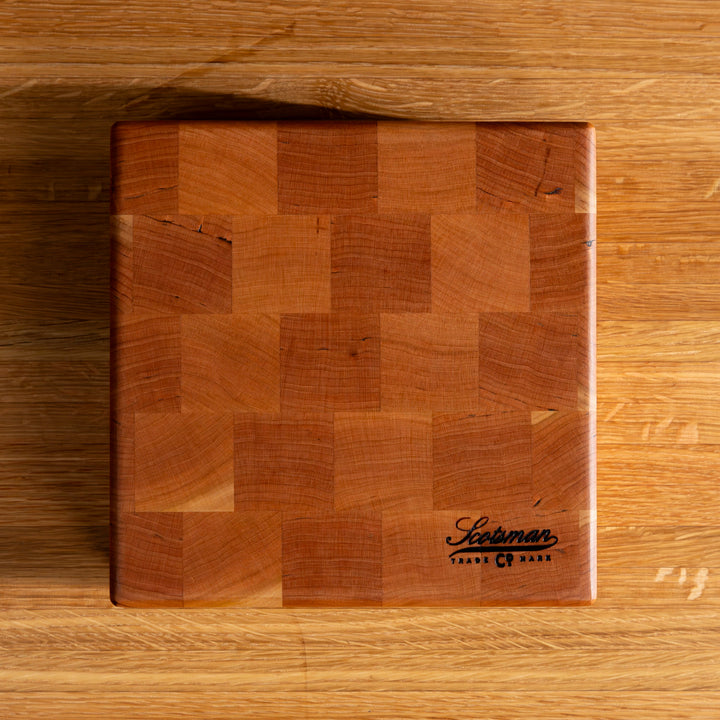 Butcher Block Square Cherry End Grain Square Butcher Block – Laurel Mercantile