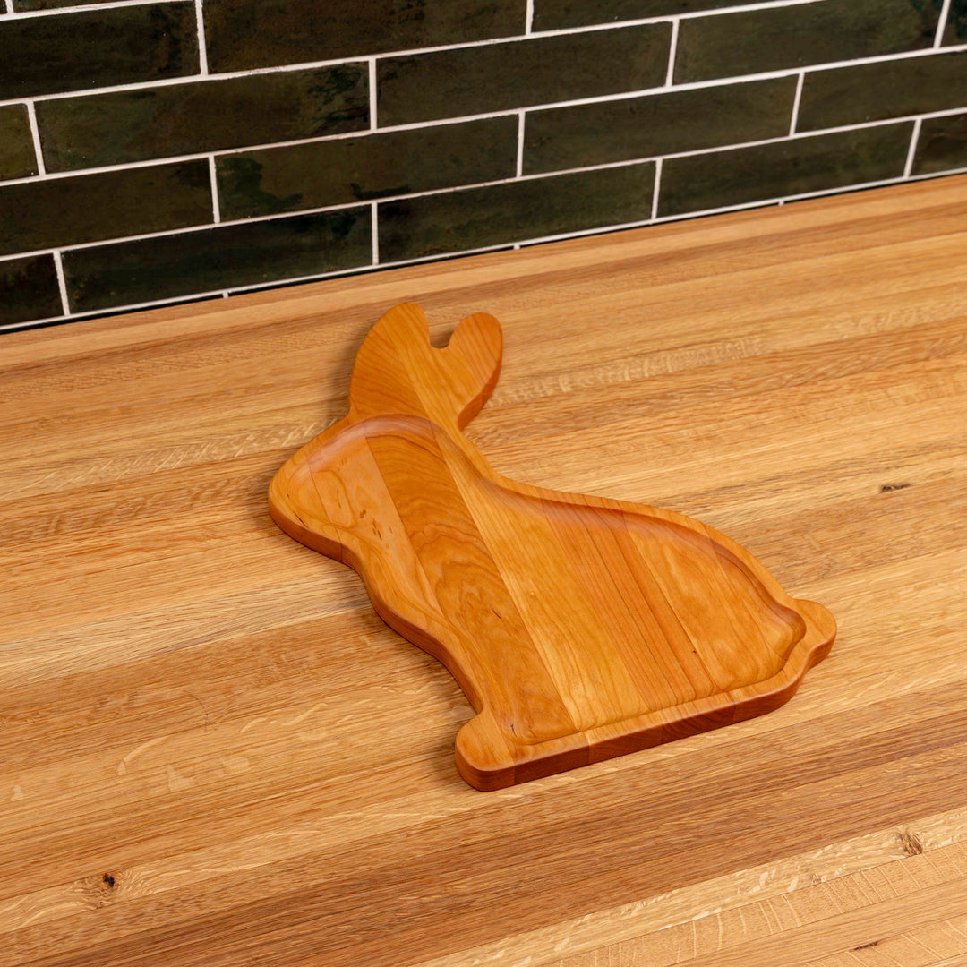 Cherry Standing Bunny Carving Board