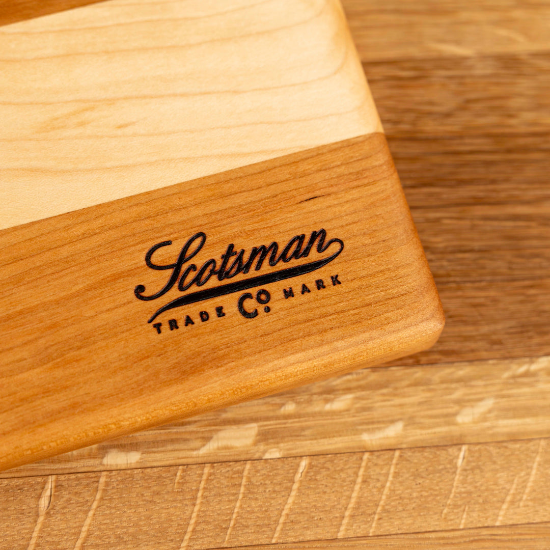 Cherry and Maple Serving Board