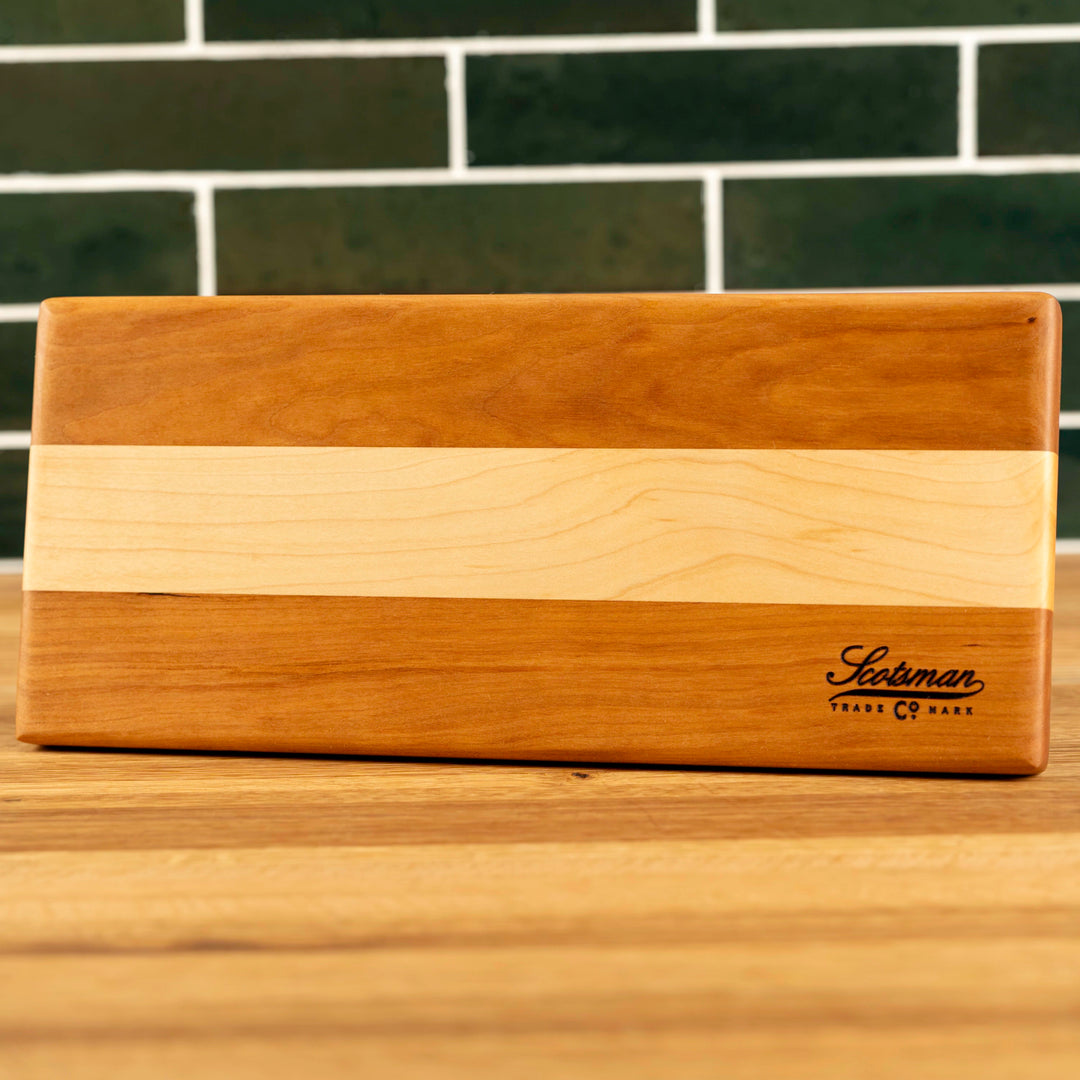 Cherry and Maple Serving Board